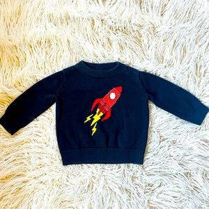 Baby Gap Rocket Ship Sweater